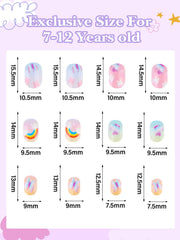EBANKU ABS material keeps kids nails lightweight and durable.