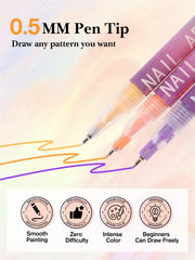 EBANKU easy-to-use pens to shake, flow, and apply for clean results