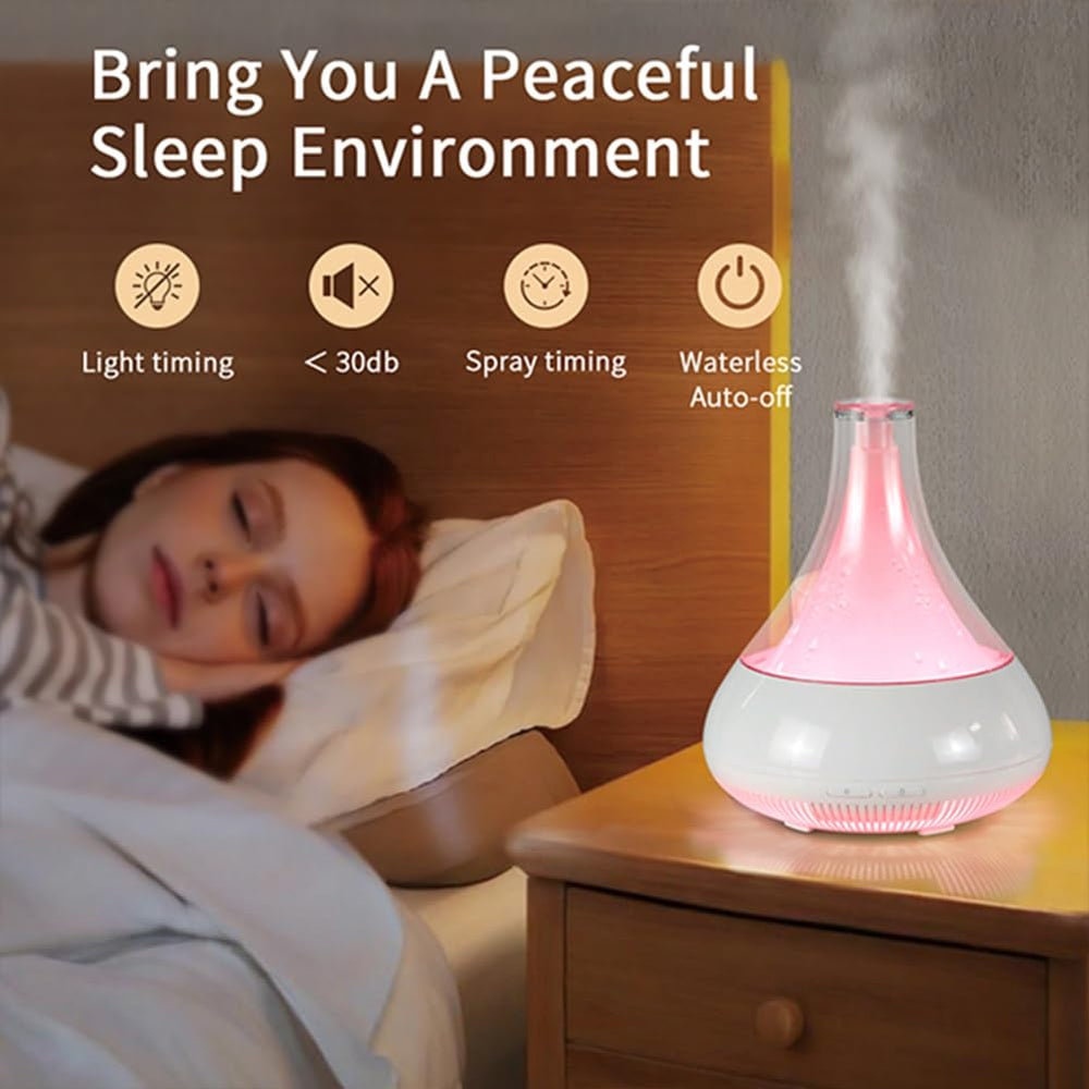 Ebooine 350ml capacity ensures longer fragrance with fewer refills