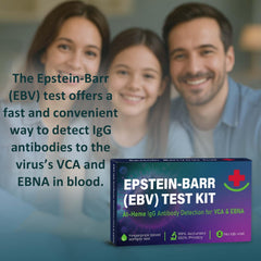 Clear instructions for conducting the EBV at-home test
