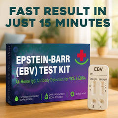 IgG VCA and EBNA test cassette