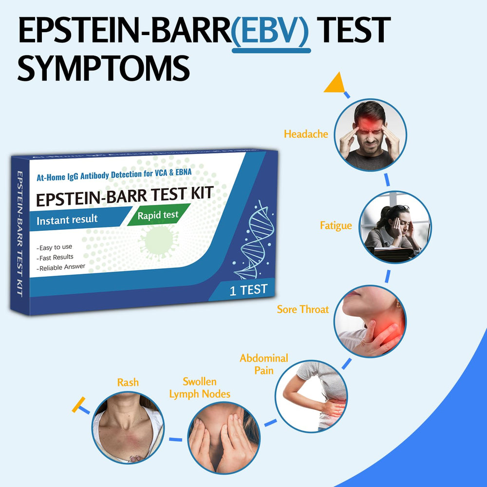 Finger-prick blood sample collection with lancet for EBV test