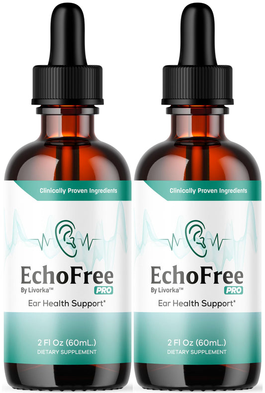 EchoFree Pro Drops bottle label