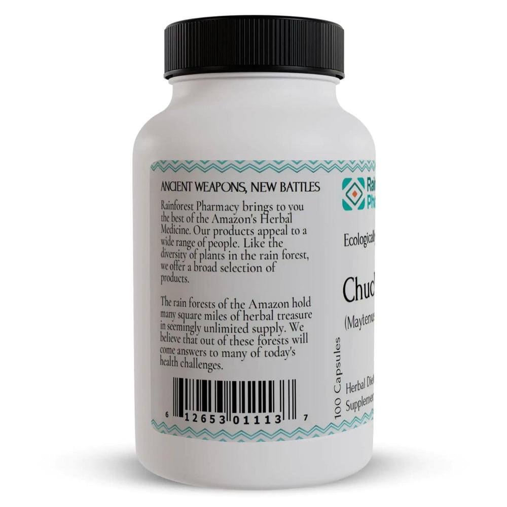 Eco-friendly packaging and sustainable sourcing for Chuchuhuasi supplement
