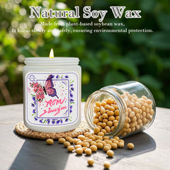 Eco-friendly cotton wick for clean, smoke-free burn
