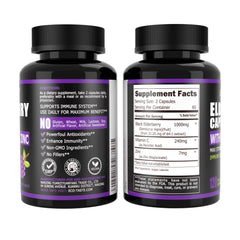 Adults and kids benefiting from ECO-TASTE elderberry capsules