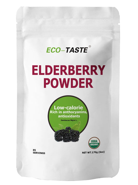 Eco-Taste Elderberry Powder 170g front view