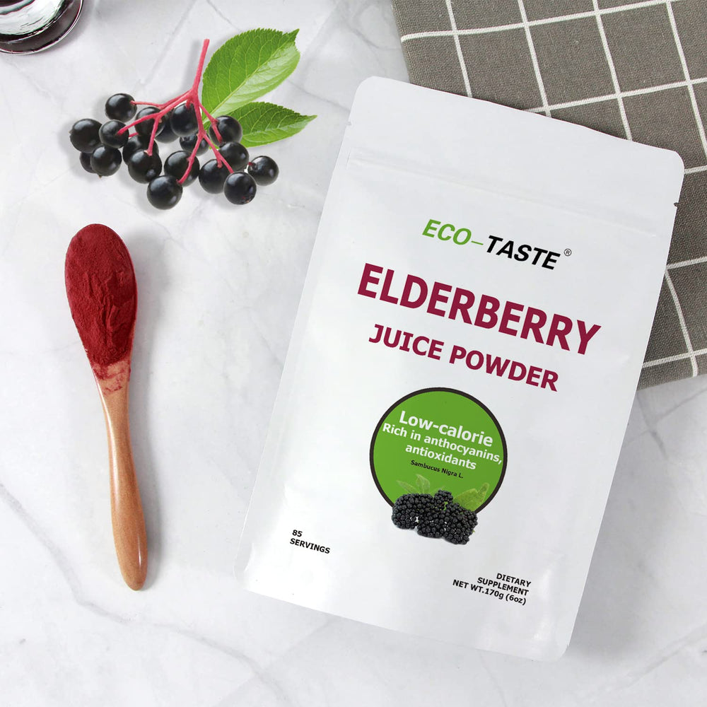Nutrition facts and vitamins in Elderberry Powder