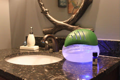EcoGecko diffuser in a living room setting