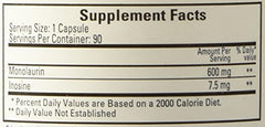 Ecological Formulas Monolaurin bottle with packaging
