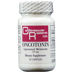 Front view of Ecological Formulas Oncotonin Melatonin 10 Mg 30 Caps bottle