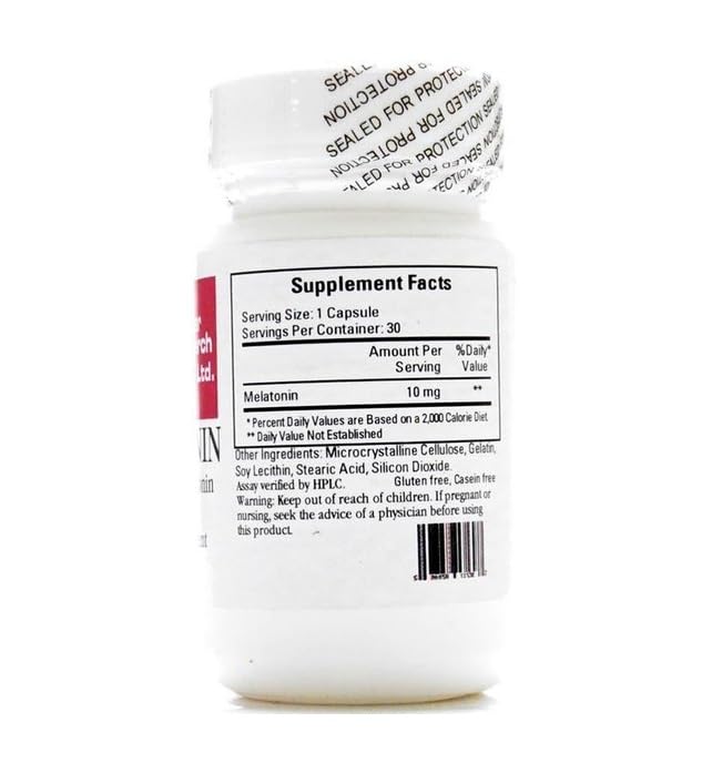 Oncotonin Melatonin 10 Mg 30 Caps packaging with liposome delivery concept
