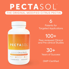 EcoNugenics PectaSol chewables in tangy orange flavor for convenient use