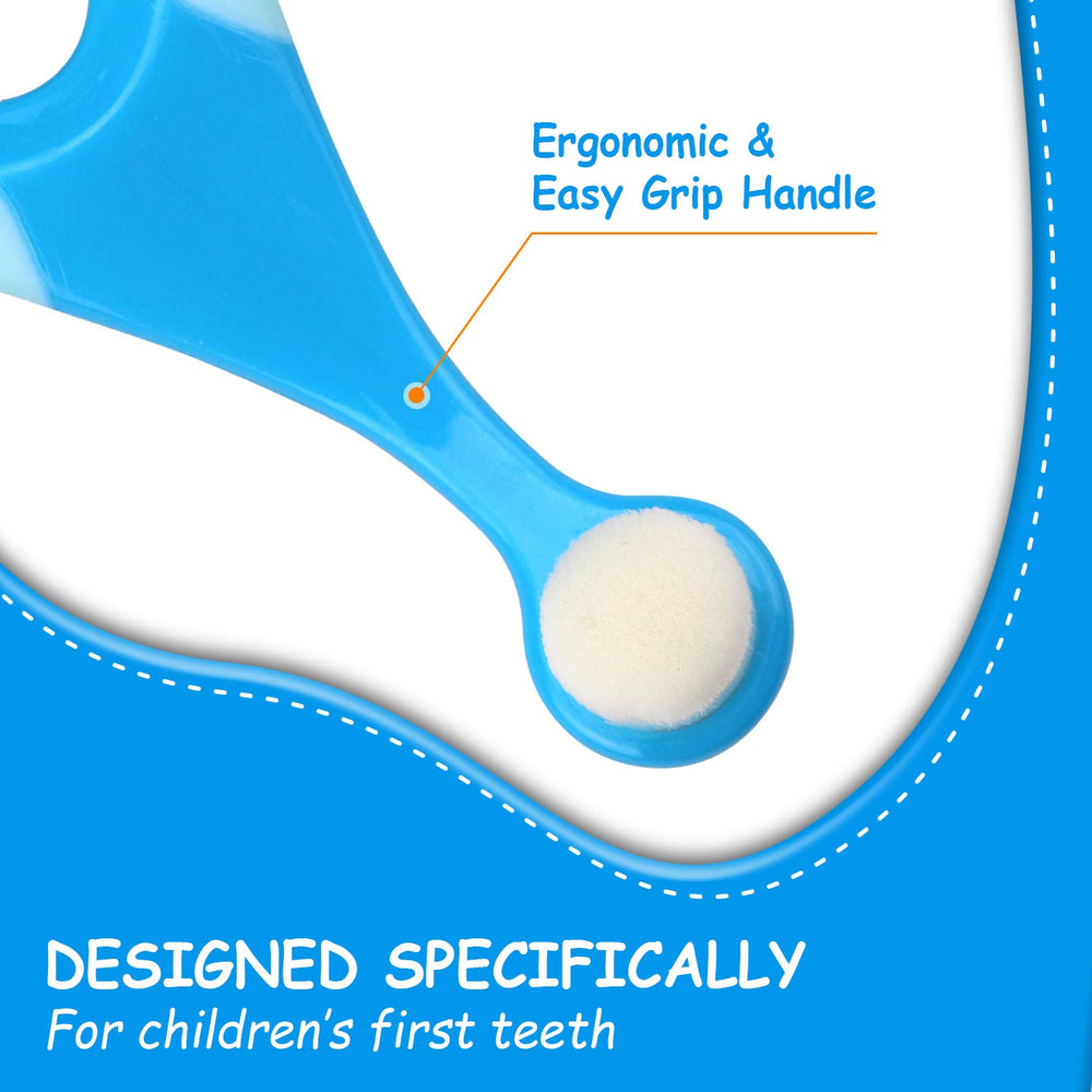 Product shot of Ecovona 4-pack toothbrushes and packaging