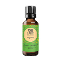 Edens Garden Aches & Pains Kids 30 ml bottle label