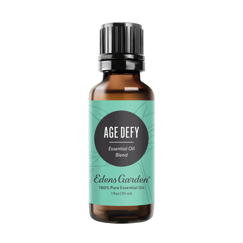 30 ml bottle of Edens Garden Age Defy essential oil blend