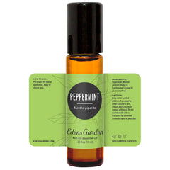Relaxation scene featuring peppermint aromatherapy ambiance