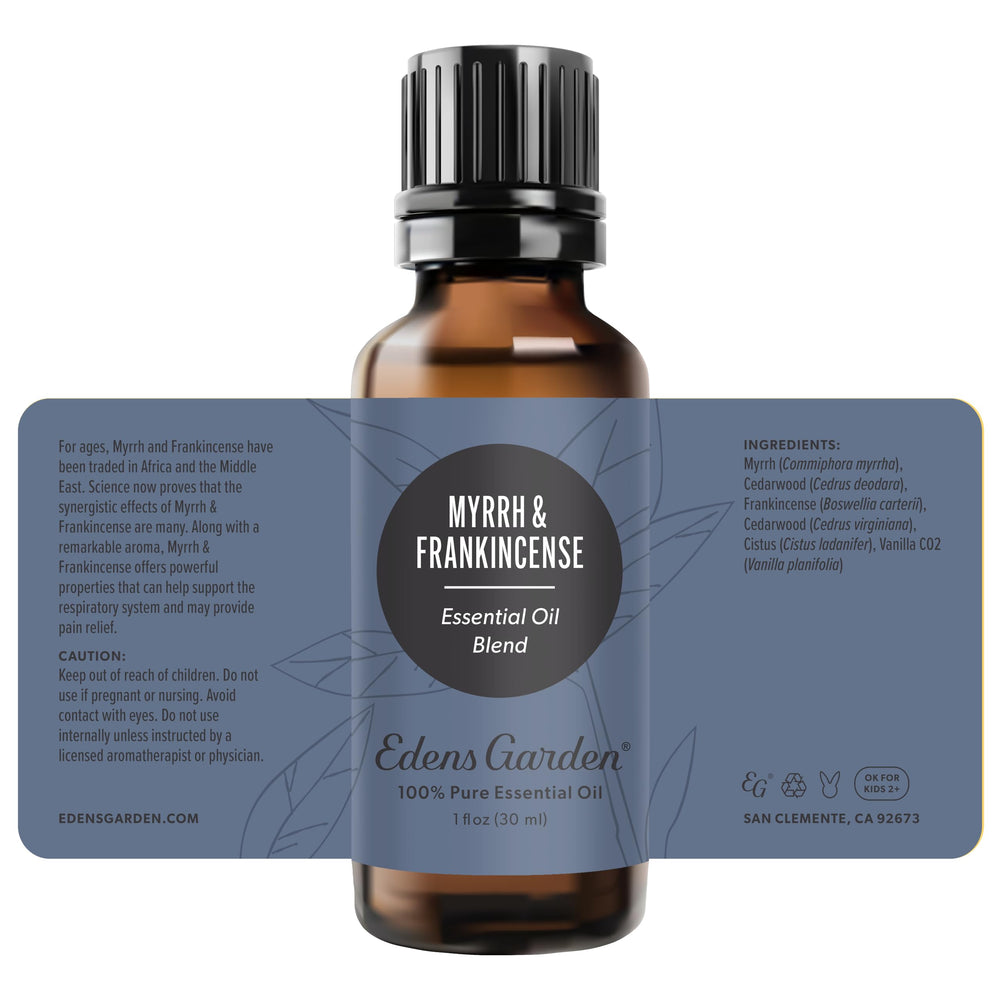 Aromatherapy spa scene featuring Edens Garden essential oil