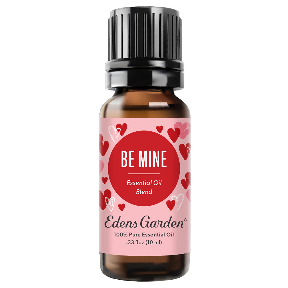 Be Mine essential oil blend bottle with label