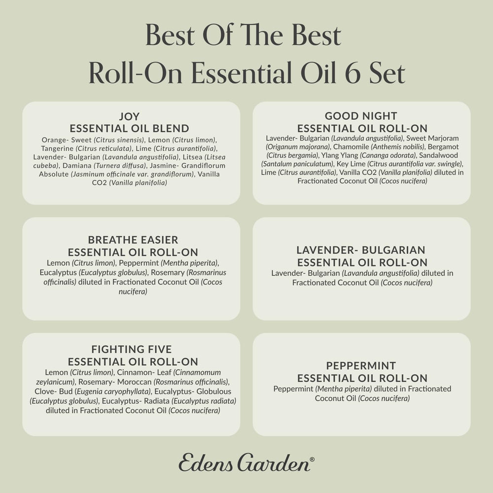 Lifestyle image of wellness with Edens Garden roll-ons