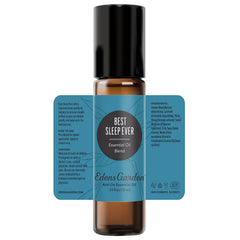 Nightstand setup with Best Sleep Ever roll-on for bedtime routine