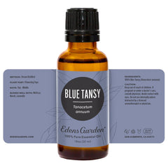 Hero shot of Edens Garden Blue Tansy essential oil