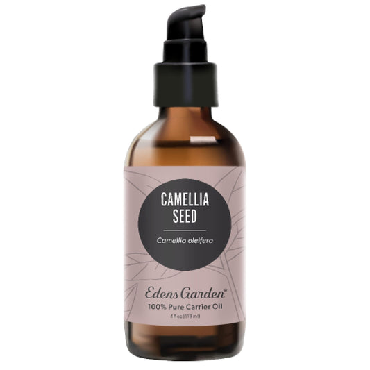 Bottle of Edens Garden Camellia Seed Carrier Oil 118 ml
