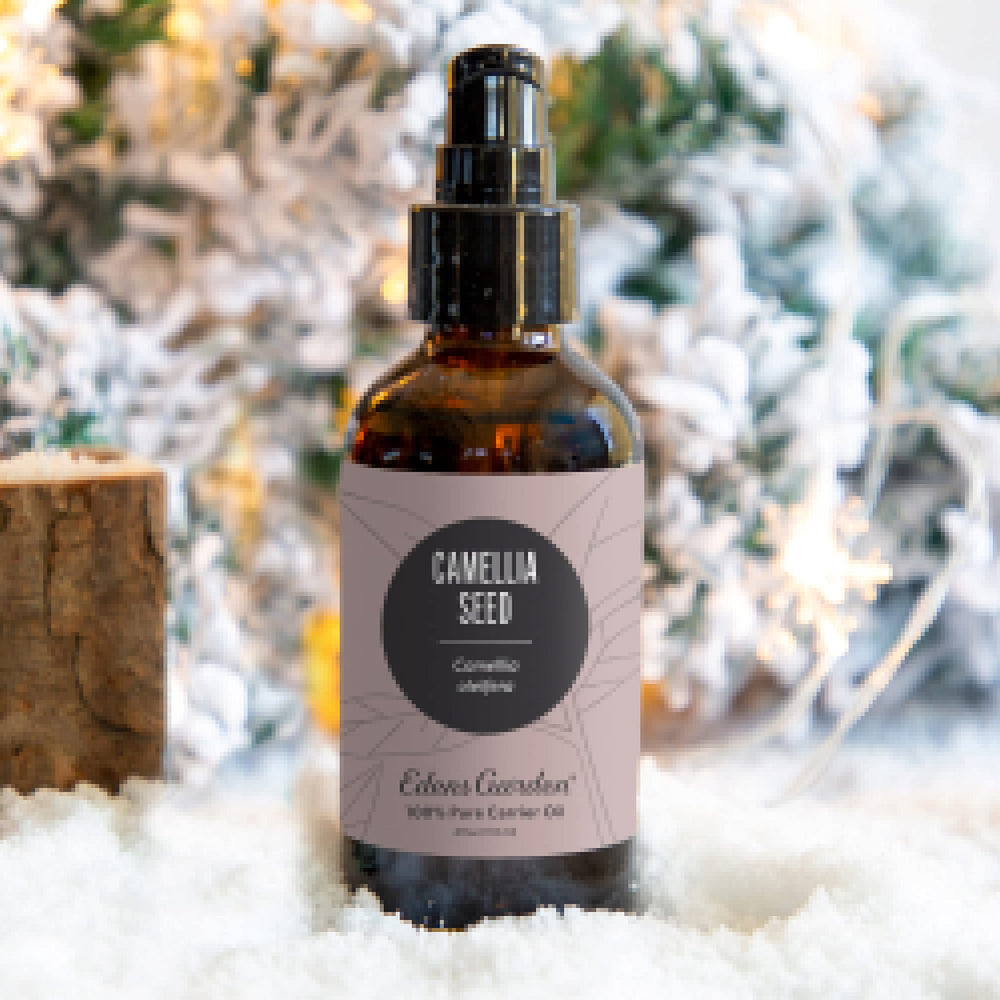 Camellia Seed Carrier Oil ingredients close-up