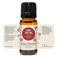 Brand logo for Edens Garden Candy Cane Lane essential oil blend