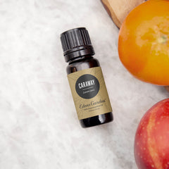 Close-up of Edens Garden Caraway essential oil 30 ml bottle