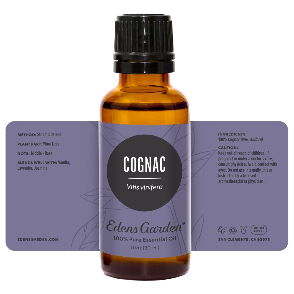Lifestyle shot of Edens Garden Cognac Essential Oil product
