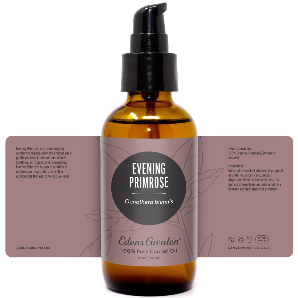 Edens Garden brand logo with Evening Primrose oil
