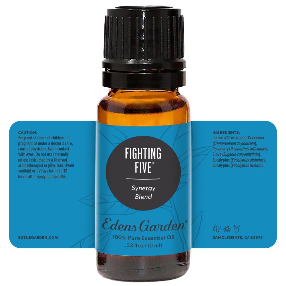 Care and storage information for Fighting Five essential oil blend