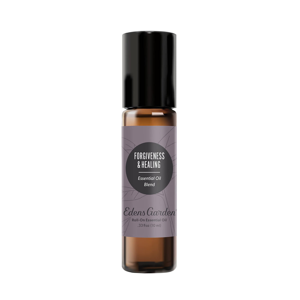 Edens Garden Forgiveness & Healing Roll-On bottle on a white background