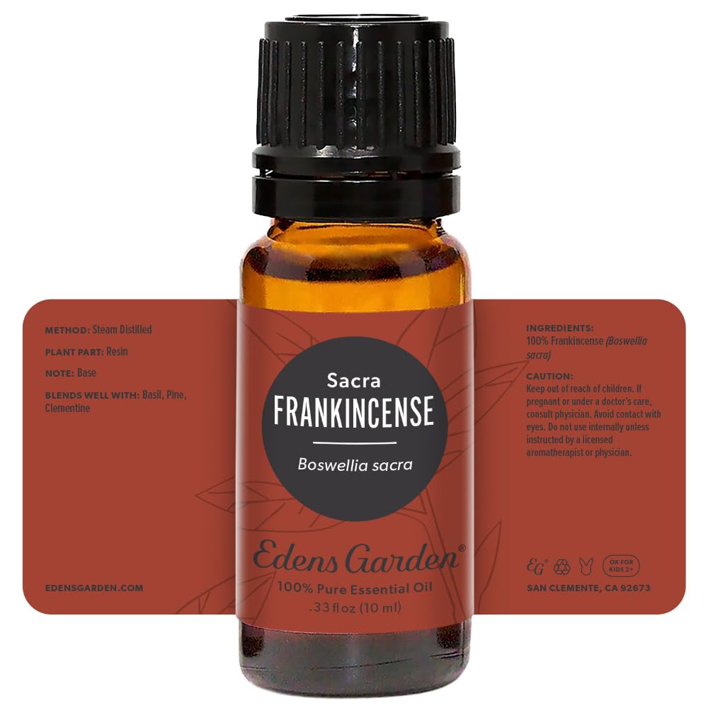 GC-MS report document accompanying Frankincense Sacra essential oil
