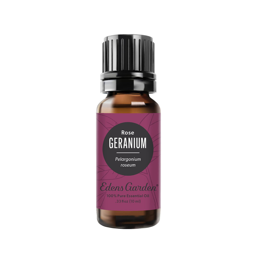 Edens Garden Geranium-Rose essential oil bottle, 10 ml