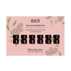 Six-pack Edens Garden Health Discovery essential oils set, 0.92 ml each