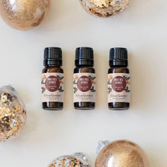 Diffuser releasing aroma of Jingle Bell Berries in a festive setting