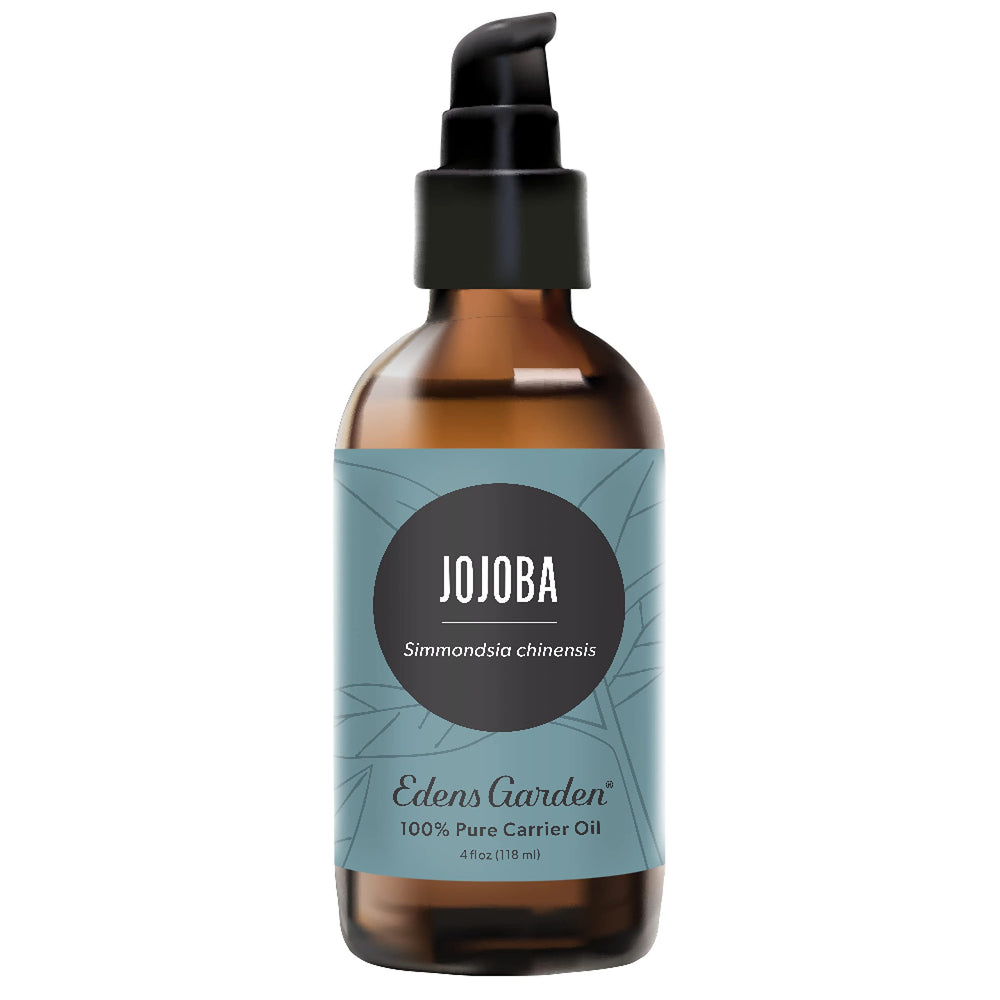 Edens Garden Jojoba Carrier Oil bottle front label