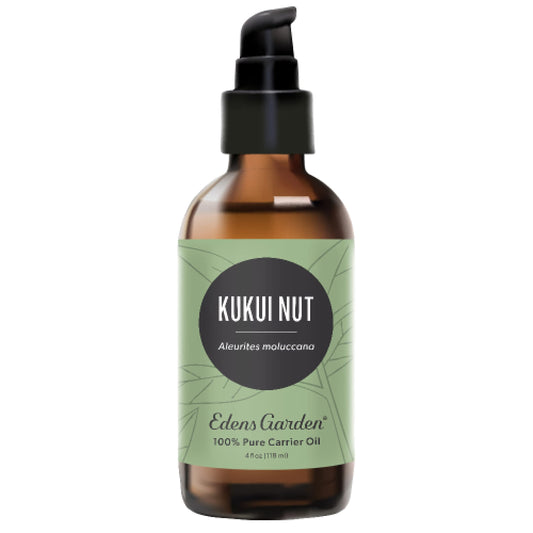 Edens Garden Kukui Nut Carrier Oil 118ml bottle