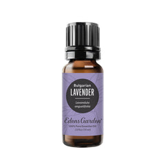 Edens Garden Lavender Bulgarian Essential Oil bottle 10 ml – front view