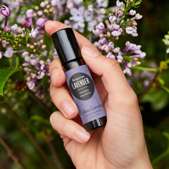 Close-up of Edens Garden Lavender Bulgarian oil roll-on top