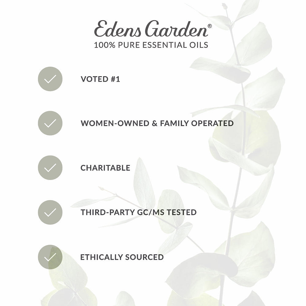 Wellness and spa vibe with Edens Garden oils