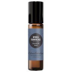 Edens Garden Myrrh & Frankincense Roll-On bottle front view