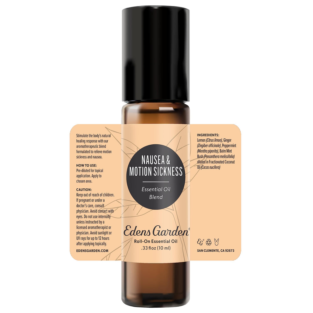 Edens Garden logo with product name and benefits