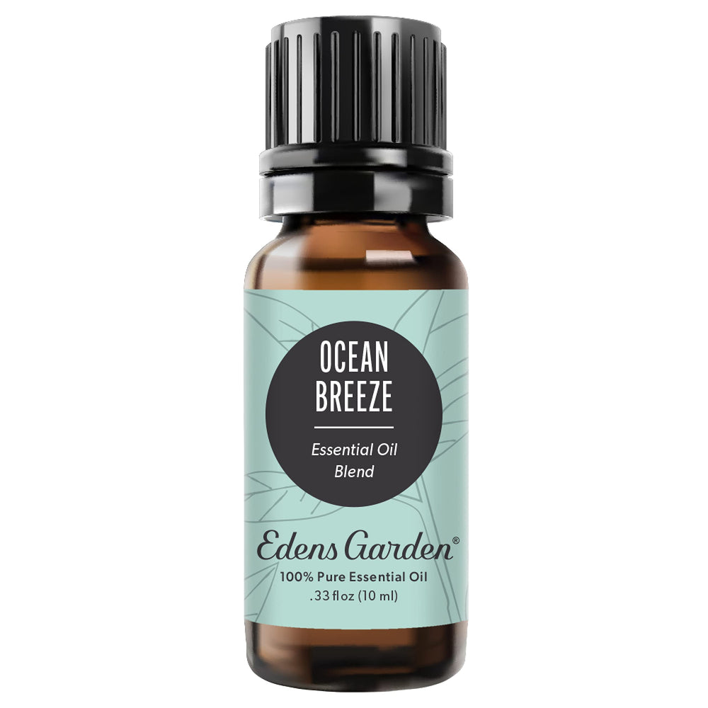 Edens Garden Ocean Breeze essential oil bottle front 10 ml