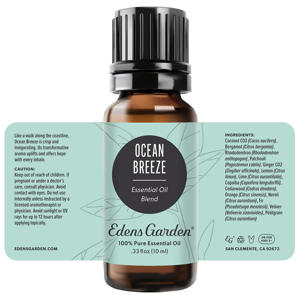 Lifestyle image of Ocean Breeze aromatherapy routine