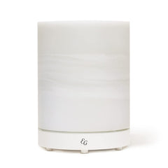 Edens Garden Pearl Diffuser front view showing compact 130 ml capacity for quick aromatherapy