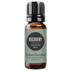 Edens Garden Recovery essential oil bottle with 10 ml label