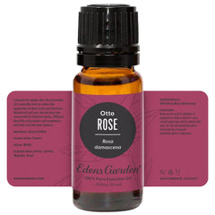 Edens Garden packaging of Rose Otto essential oil